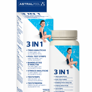 Tiras analíticas 3 en 1: CL, PH, ALK