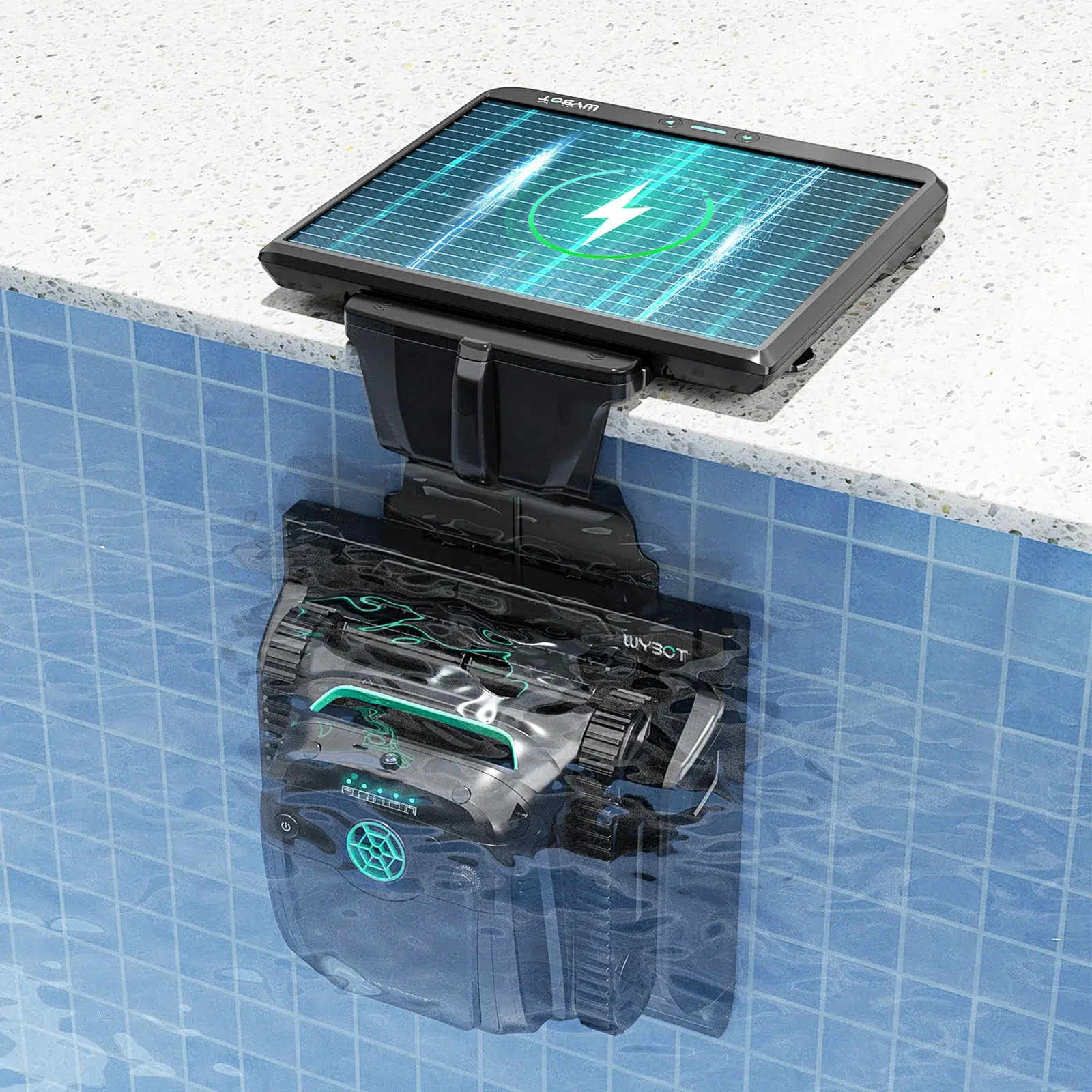 Robot limpiafondos E-TRON Solar Vision (WYBOT S2) - vista de producto