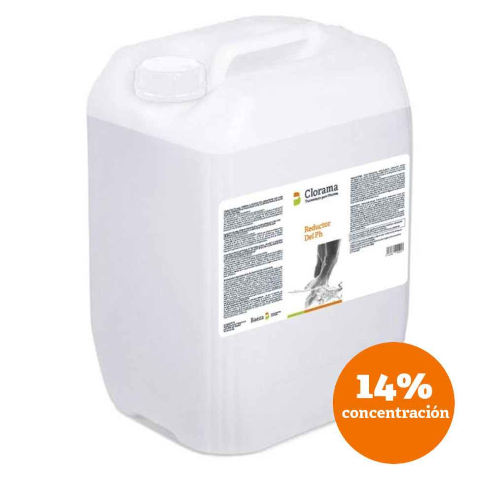 Clorama reductor PH líquido 14 envase 25 litros | PisciManía Clorama reductor PH líquido 14 % envase 25 litros