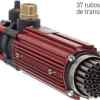Intercambiador de calor Elecro G2 de titanio sin equipamiento